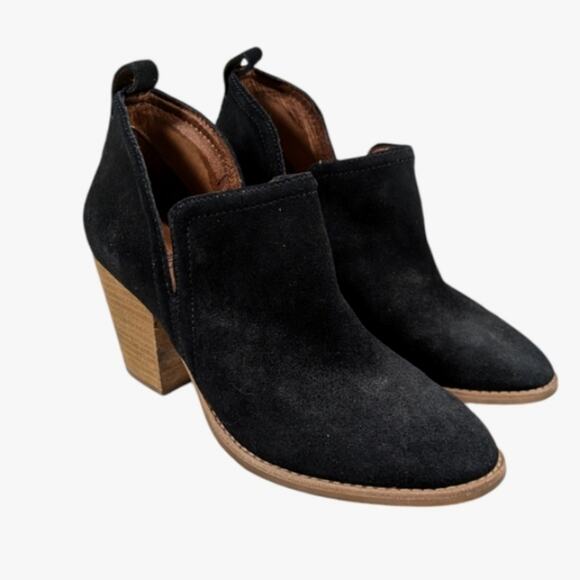 Jeffrey Campbell Rosalee Suede Ankle Booties EUC $160 Size 9   S3091 - Picture 6 of 13